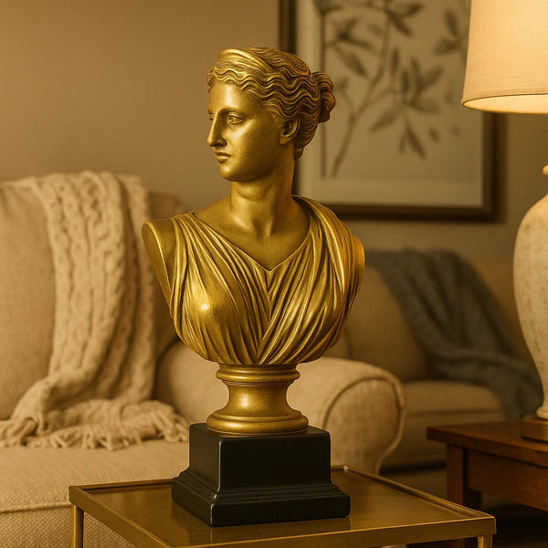 Diana Bust Figurine